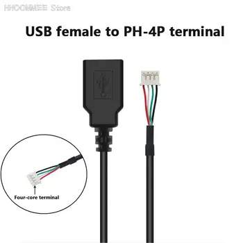 1 Adet USB 4 P Kablo 4 P MX1. 25 Dişi USB 2.0 Terminal Veri Dişi / Erkek kablo USB 4 Pin Veri Kablosu