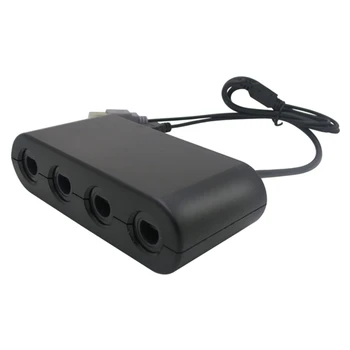 10 adet 4 port Oyuncu Oyun Küp Denetleyici Adaptörü Wii-U için Anahtarı NS veya PC Kolu Kombine Dönüştürücü Adaptör