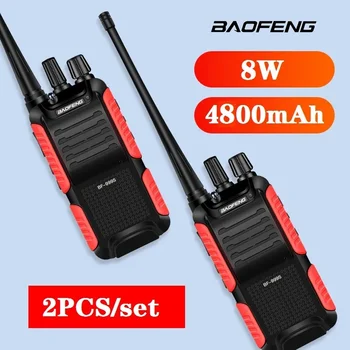 2 adet Baofeng BF - 999S Iki yönlü Telsiz walkie talkie 3-5 km CB Radyo FM Verici telsiz разия
