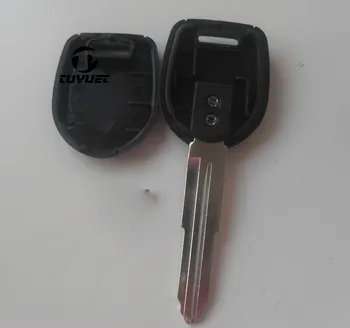 20 ADET Transponder Anahtar Kabuk Mitsubishi İçin Sağ Yan itmeli anahtar FOB Araba Anahtarı Durum
