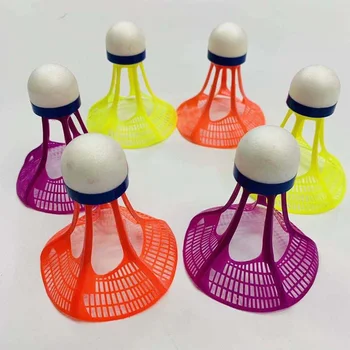 3 ADET Rüzgar Geçirmez Badminton İthal Topu Kafa Yetişkin Öğrenci Eğitim Kapalı ve Açık Dayanıklı Oyun Rüzgar Geçirmez Top