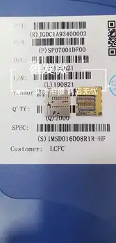 30 adet orijinal yeni SP07001DF00 8P TF kart tutucu Hafıza kart tutucu