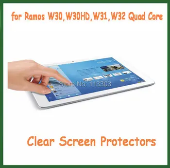 5 adet Clear Ekran Koruyucu Koruyucu Film Ramos W30 / W30HD / W31 / W32 Dört Çekirdekli Ücretsiz Kargo