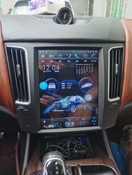 64G Maserati Levante 2012 - 2020 İçin Android 9 Araba Radyo teyp Multimedya Oynatıcı GPS Navigasyon Tesla 12.1 