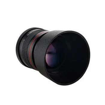 85mm F1. 8 Kamera Lensi Tam Çerçeve Portre Lens SLR Sabit odak lensi Nex Kamera Lensi