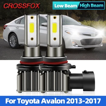 Araba far ampulü 90W 12000LM 9005 HB3 6000K beyaz araba ışık araba aksesuarları Toyota Avalon için 2013 2014 2015 2016 2017
