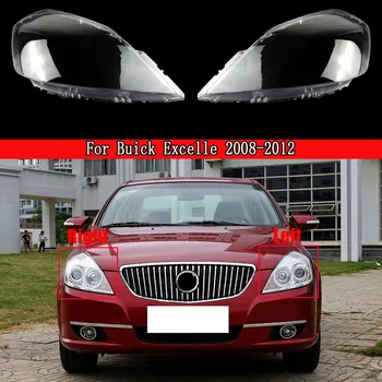 Araba Yedek Ön Kafa Otomatik Kabuk Buick Excelle 2008-2012 İçin far camı Far Kapağı Şeffaf Abajur