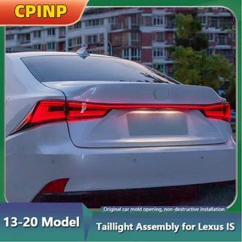 Arka lambası düzeneği 13-20 Lexus için Modifiye LED ile Stil Kuyruk Lambası Akış Direksiyon