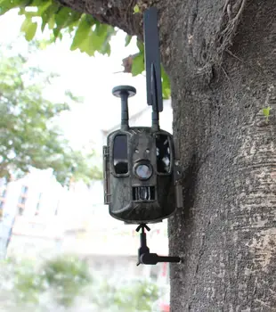 Ağaç Montaj Braketi İle 360 Derece Ayarlanabilir Avcılık Tripodlar Cihazları GÜNEŞ Panelleri Eylem Trail Kameralar Standı