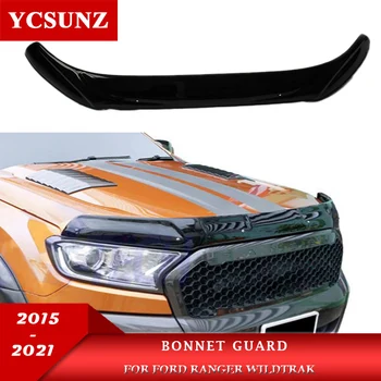 Bonnet Guard Ford Ranger Wildtrak T7 T8 2016 2017 2018 2019 2020 2021 Renkli Guard Hood Saptırıcı Çift Kabin Aksesuarları