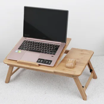 Ev Katlanır Dizüstü Bilgisayar Masası Yatak Kanepe Dizüstü Yatak Tepsisi Masa Masası Taşınabilir Tur Masası Çalışma ve Okuma için Yatak Üstü Tepsi Masa