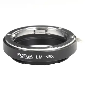 FOTGA LM-NEX Adaptör Halkası Leica M Lens için Sony E Dağı A7III A9 A7R A6000 A3000 NEX-7 6 5 3 5N 3VG10E VG20E