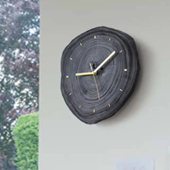 Gelişmiş Minimalist duvar saati Modern Ahşap Elektronik Tasarım duvar saati İskandinav Yaratıcı Reloj De Pared Para Sala Duvar Dekor