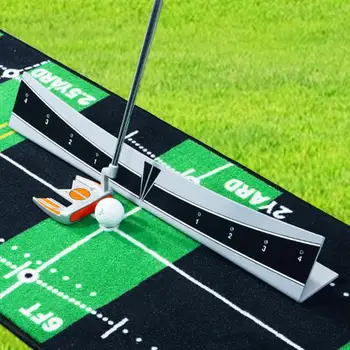 Golf vuruş Parça Golf Atıcı Eğitmen Kalibrasyon Parça Atıcı Kurulu Ayarlanabilir Aralığı Golf Atıcı Yörünge Dengeleyici Taşınabilir