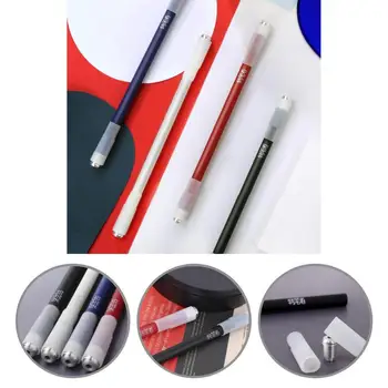 Iyi Pratik kaymaz Kalem Spinner Damla dayanıklı silikon kapaklı Ev için Dönen Kalem İplik Tükenmez Kalem