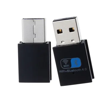 Kablosuz WiFi Bluetooth Adaptörü 150Mbps USB Adaptörü 2.4 G Bluetooth V4.0 Dongle wifi adaptörü Ağ Kartı RTL8723BU Masaüstü için
