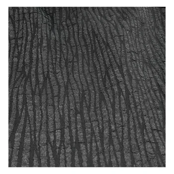 Kumaş Geniş 145cm x 50cm Siyah Jakarlı Kabuk Doku Elastik Olmayan Üç Boyutlu Dıy Takım Elbise Ceket Etek Giyim İlkbahar / Yaz