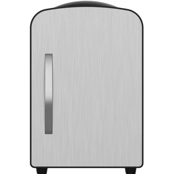 Litre kişisel buzdolabı soğutur veya ısıtır ve cilt bakımı, atıştırmalıklar veya 6 12oz kutu için kompakt depolama sağlar