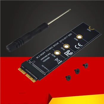 M anahtar M. 2 NGFF PCIe AHCI SSD adaptör kartı için MACBOOK Hava 2013 2014 2015 2017 A1465 A1466 Pro A1398 A1502 A1419 2230-2280 SSD M2