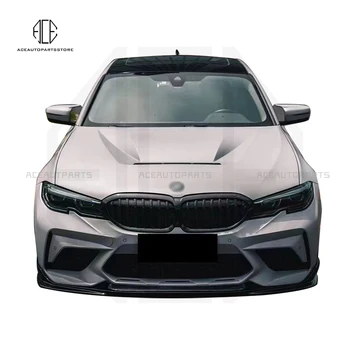 M3C Tarzı Demir malzeme Ön Davlumbaz Motor Kaputu Kapağı Araba Aksesuarları BMW 3 Serisi İçin G20 G28 2021 güçlü demir