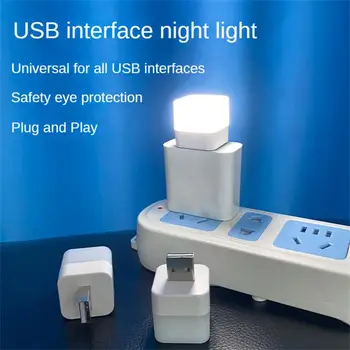 Mini Usb gece lambası yaratıcı taşınabilir öğrenci göz bakımı Led ışıkları odası dekor atmosfer lamba acil durum lambaları ev aletleri için