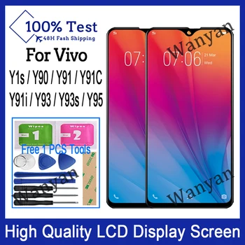 Orijinal Vivo Y1S Y90 Y91 Y91C Y91i Y93 Y93S Y95 lcd ekran dokunmatik ekran sayısallaştırıcı yedek parçaları