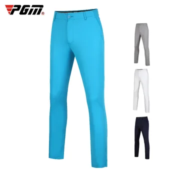 PGM erkek Golf Pantolon yazlık pantolonlar Ultra Streç Açık Spor pantolon Bel Elastik Bant Rahat Altın Giyim Giyim Giyim