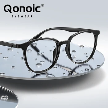 QONOIC Ultem TR90 Anti mavi ışık gözlük erkek gözlük gözlük gözlük kadın Antiblue oyun bilgisayarı gözlük Q6072