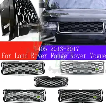 ROVCE Ön Tampon ızgarası Izgara Land Rover Range Rover Vogue 2013 için 2014-2017 yükseltme 2018 RANGE ROVER VOGUE L405 YENİ Stil