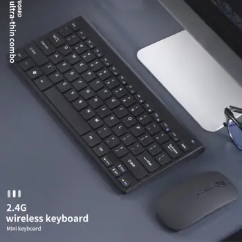 RYRA 2.4 G Kablosuz bilgisayar Klavye Ve fare Combo USB Alıcısı İle Ergonomik Klavye Fare Seti PC MacBook Tablet Laptop İçin