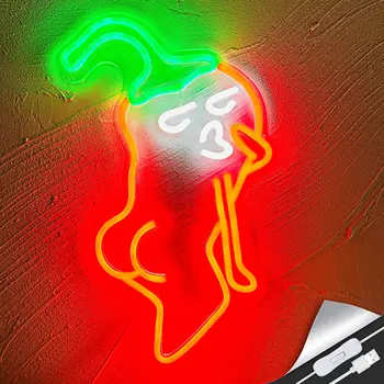 Seksi Sıcak Biber Neon Burcu Jalapeno LED İşareti Man Cave Dekor Bira Bar Odası Sanat Kişiselleştirilmiş Duvar Dekorasyonu