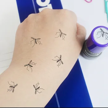 Sivrisinek Çeşitli Pullar Çocuklar İçin Kendinden mürekkepli Pullar Sivrisinek Pullar Mühür Scrapbooking DIY Komik Boyama Fotoğraf Albümü Dekor
