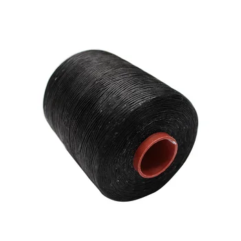 Siyah 680m 210D 0.7 mm Boncuk Dize Düz Mumlu İplik Dikiş Kordon Polyester Deri Dikiş Boncuk Dize El Yapımı DIY