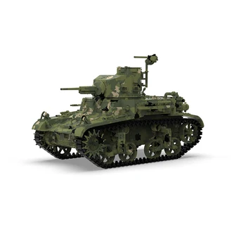 SSMODEL 35503 V1. 5 1/35 3D Baskılı Reçine model seti ABD M2A4 Hafif Tank