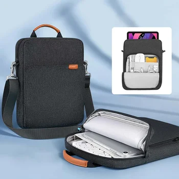 Tablet omuzdan askili çanta Taşıma Çantası Depolama İçin Bir Artı Ped 11.61 basit omuz çantası ile cep telefonu Fare Kablosu Cep