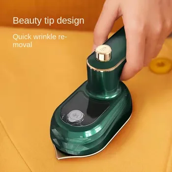 Taşınabilir Mini seyahat malzemeleri giysi için mikro el elektrikli buhar vapur makinesi kuru ıslak giysi