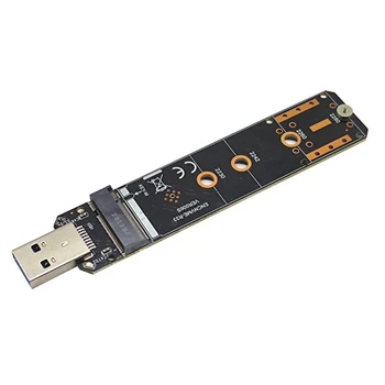 USB3. 2 GEN2 10Gbps NVME Protokolü M. 2 sabit disk Kutusu Bir Bağlantı Noktasına Realtek RTL9210 Kart Açma