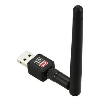 WiFi adaptörü Kablosuz USB Adaptörü 5.8 GHz/2.4 GHz Tek Bant 150Mbps USB Adaptörü 2dBi Harici Antenler Destekler Windows XP