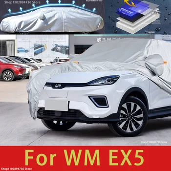 WM için EX5 H Fit Açık Koruma Tam Araba Kapakları Kar Örtüsü Güneşlik Su Geçirmez Toz Geçirmez Dış Araba aksesuarları