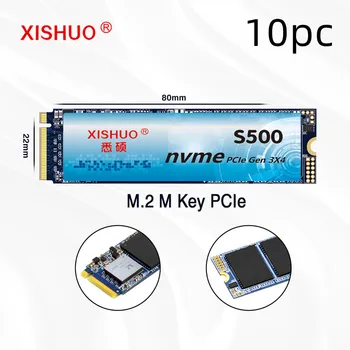 XISHUO Sıcak Satış M2 2280 PCIe NVMe SSD 128GB 256GB 512GB 1TB 2TB HDD Dahili Katı Hal Sürücü İçin Ps5 Dizüstü Bilgisayar Fabrika Fiyatı