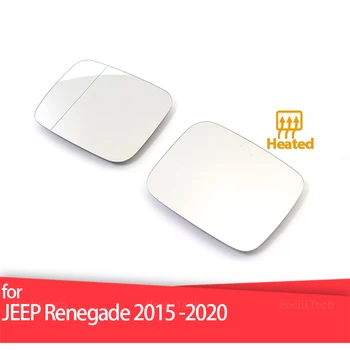 Yan dikiz aynası ısıtma camı ısıtmalı ayna lensi JEEP Renegade 2015 -2020 İçin Fit Aksesuarları