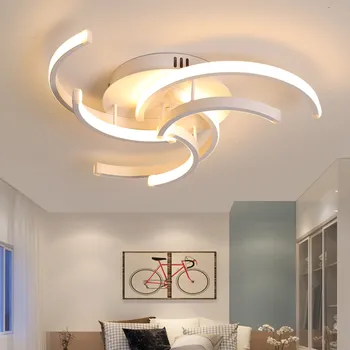 Yatak odası oturma odası tavan ışıkları LED lamba Modern cilası de plafond moderne Modern LED tavan yatak odası için lamba
