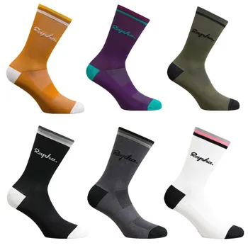 Yeni bisiklet çorap Yüksek Kaliteli varis çorabı erkekler ve kadınlar futbol çorapları basketbol çorapları 6 Renk