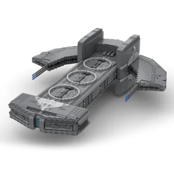 Yetkili MOC - 137702 thor'un-Beliskner Gelecek Uzay Gemisi Modeli Yapı Taşları DIY Montaj oyuncak seti (10,004 ADET)