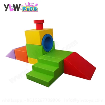 YLWCNN Özelleştirilmiş Yazılım Çocuklar Yumuşak Oyuncak Kapalı Oyun Alanı YLWS19 Yumuşak Oyun Seti Tarama Merdiveni Oyuncak
