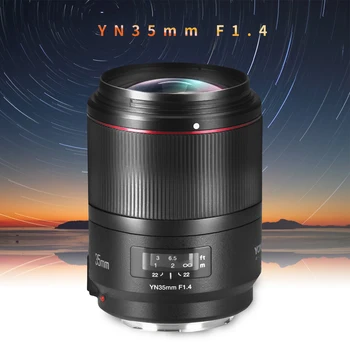 YONGNUO YN35MM F1.4 Geniş Açı canon lensi 5DII 5D 500D 400D 600D 60D canon lensi DSLR Kamera Lens